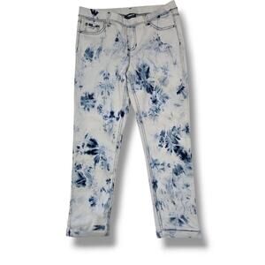Jordache Girls' Tie-Dye Wash skinny Crop Jeggings - xl 14/16